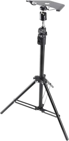 Aramox Adjustable Rectangular Satellite Tripod Stand, Aluminum Alloy for Telescoping Mount 20 to 51 Inches for Outdoor and Indoor Use in Kuwait