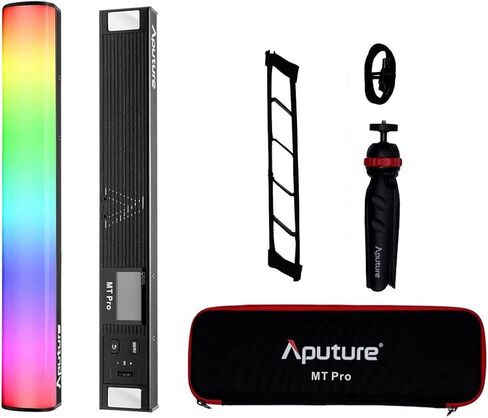 Aputure Amaran T4C RGBWW LED Tube Light,40W 2500K-7500K (120cm) | Adjustable Handheld Light Wand Support APP and DMX Control for Video in Kuwait