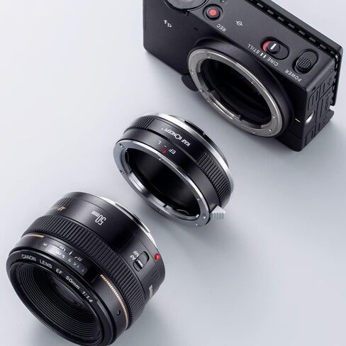 K&F Concept Lens Mount Adapter EOS-L Manual Focus Compatible with Canon (EF/EF-S) Lens to L Mount Camera Body in Kuwait