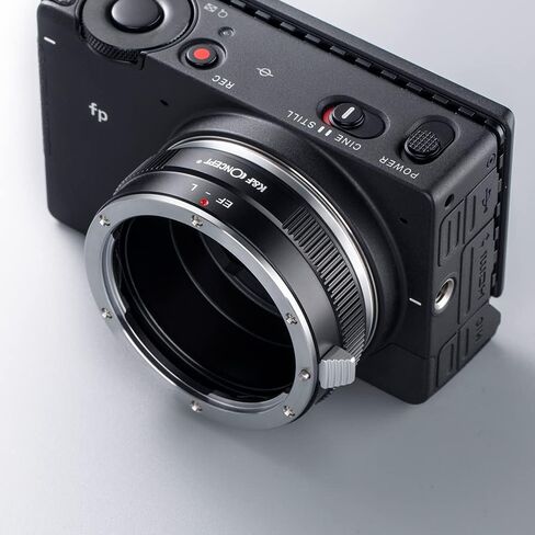 K&F Concept Lens Mount Adapter EOS-L Manual Focus Compatible with Canon (EF/EF-S) Lens to L Mount Camera Body in Kuwait