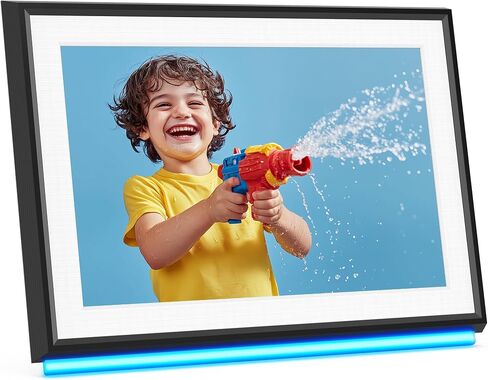 RCA 10.1" WiFi Digital Picture Frame, Electronic Photo Frames 32GB Storage, HD IPS Touch Screen WiFi Frame/Auto Rotate/Wall Mounted, Easy Setup in Uhale App to Share Photo/Video Anytime (Black) in Kuwait