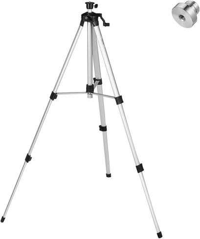 Firecore Adjustable 60-inch Aluminum Alloy Laser Tripod, with Bubble Level and Extra 5/8"-11 Tripod Adapter-FT1500D in Saudi Arabia