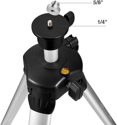 Firecore Adjustable 60-inch Aluminum Alloy Laser Tripod, with Bubble Level and Extra 5/8"-11 Tripod Adapter-FT1500D in Saudi Arabia
