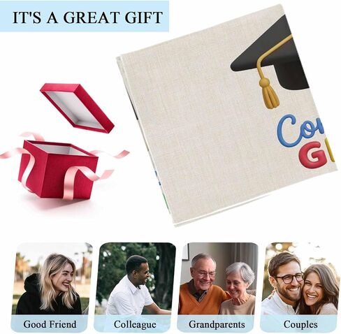 Graduation Magnetic Fluorescent Light Covers for Ceiling Lights 2x4 Ft, Grad Cartoon School on Linen Office Classroom Kitchen Drop Ceiling Light Covers Lighting Filters Shade Panel 3 Packs in Kuwait