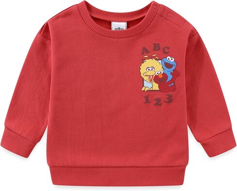 Sesame Street Baby Boys Pullover Sweatshirt and Fleece Pants Set Infants in Saudi Arabia