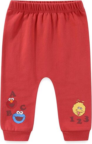 Sesame Street Baby Boys Pullover Sweatshirt and Fleece Pants Set Infants in Saudi Arabia