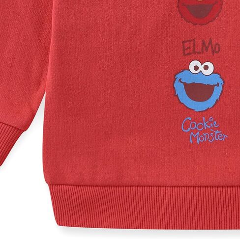 Sesame Street Baby Boys Pullover Sweatshirt and Fleece Pants Set Infants in Saudi Arabia