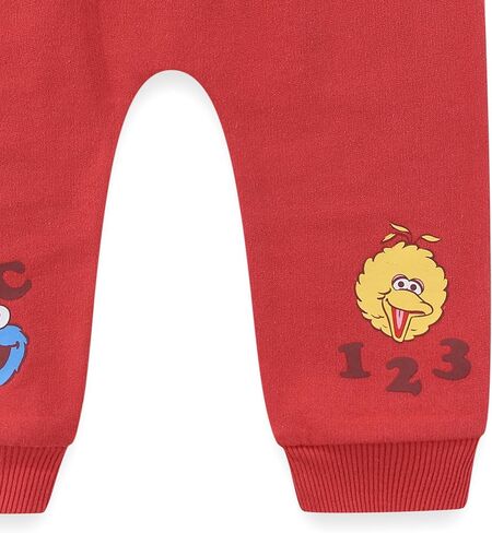 Sesame Street Baby Boys Pullover Sweatshirt and Fleece Pants Set Infants in Saudi Arabia
