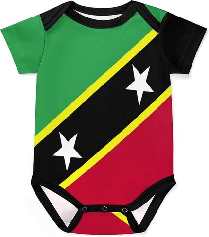 Colombian Flag Unisex Baby Clothes Underwear Outfit Romper Shorts Sets in Kuwait
