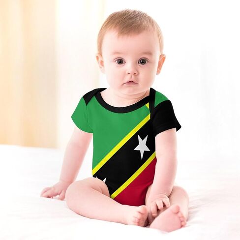 Colombian Flag Unisex Baby Clothes Underwear Outfit Romper Shorts Sets in Kuwait