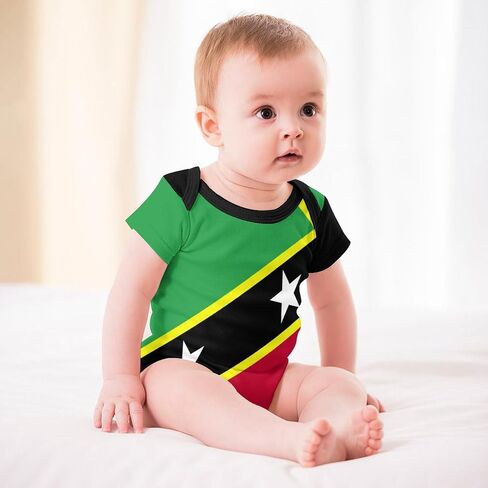 Colombian Flag Unisex Baby Clothes Underwear Outfit Romper Shorts Sets in Kuwait