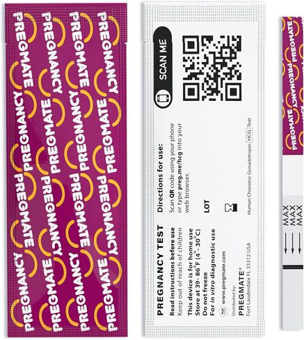Pregmate 100 Pregnancy Test Strips (100 Count) in Kuwait