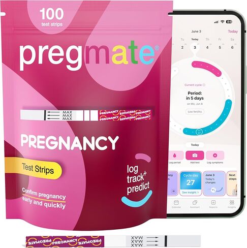 Pregmate 100 Pregnancy Test Strips (100 Count) in Kuwait