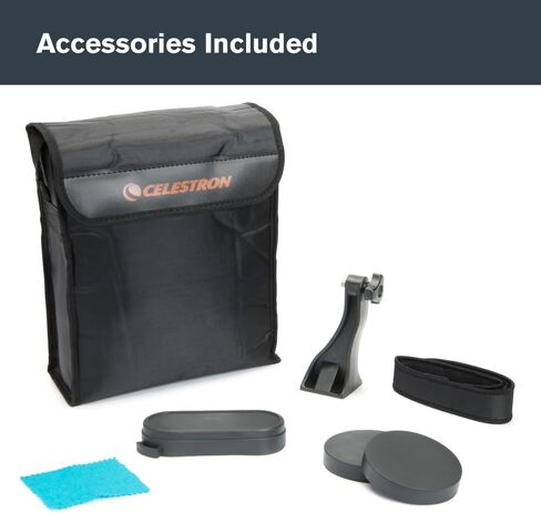 Celestron SkyMaster 25x70 Binoculars for Astronomy, Long-Range & Wildlife | Exceptional Long-Range Detail, Astronomy & Wildlife or Land Viewing, Multi-Coated BaK-4 Optics, Tripod Adapter Included in Kuwait