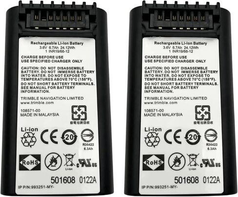 2 Pack Replacement Batteries & 1 Pack Charger for DPL-322 Total Station, for Nikon NIVO 5M/5C 3M/3C 2M/2C M/C Battery Charger Set in Kuwait