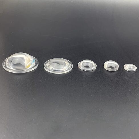 PMMA Flat Convex Lens 10-38mm-1pc(1pcx24.8mm) in Kuwait