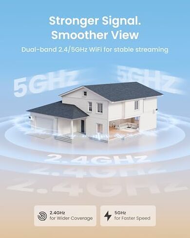 REOLINK Argus MagiCam + 256GB SD Card, Security Cameras Wireless Outdoor, AI Person Detection, Magnetic Mount, 9-Month Battery Life, 1080p Night Vision Indoor Camera, Dual-Band 2.4/5GHz WiFi in Kuwait