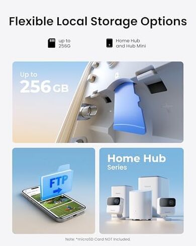 REOLINK Argus MagiCam + 256GB SD Card, Security Cameras Wireless Outdoor, AI Person Detection, Magnetic Mount, 9-Month Battery Life, 1080p Night Vision Indoor Camera, Dual-Band 2.4/5GHz WiFi in Kuwait