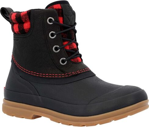 Women's Originals Leather Duck Boot, Black, Size 11(M) in Kuwait