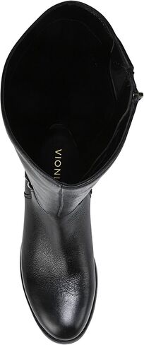 Vionic Women's Rochelle Fashion Boot Black Leather in Kuwait