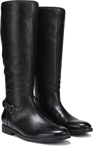 Vionic Women's Rochelle Fashion Boot Black Leather in Kuwait