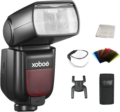 Godox TT685II-N TTL GN60 Speedlite Camera Flash HSS 1/8000s for Nikon | Compatible with Nikon DSLR. Recycles in 2.6s, 330 Flashes, i-TTL auto flash, hot shoe mount, 2.4G wireless X system in Kuwait
