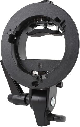 Kadimendium Flash S Type Bracket Fit for AD100Pro AD200Pro V860III V1 Flash Mount Holder with Adjustable Angle for Portraits and Weddings in Kuwait