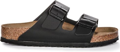 Birkenstock Unisex Arizona Sandal,Black Oiled Leather,39 M EU in Kuwait