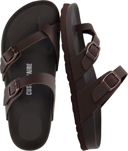 CUSHIONAIRE Laker Footbed Sandals for Women with Adjustable Buckles in Saudi Arabia