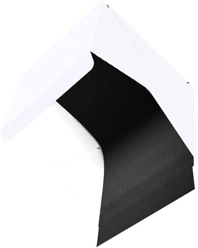 Veemoon Portable 30cm LED Light Tent Photo Box with Black and White Backdrops, Foldable Photography Light Box for Product Photography and Studio Shooting in Kuwait