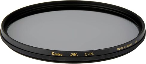 Kenko PL Filter ZX Circular PL 55 mm high Transmittance polarizing Film Employing Water-Repellent Oil Repellent Coating Floating Frame System 545522 in Kuwait