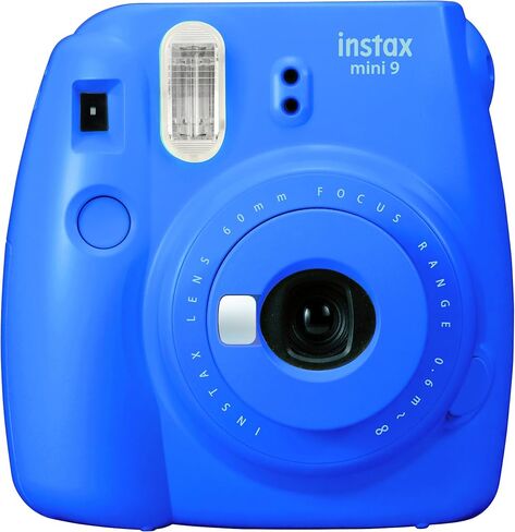 Fujifilm Instax Mini 9 Instant Camera - Cobalt Blue (Renewed) in Kuwait