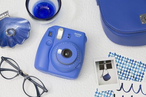 Fujifilm Instax Mini 9 Instant Camera - Cobalt Blue (Renewed) in Kuwait
