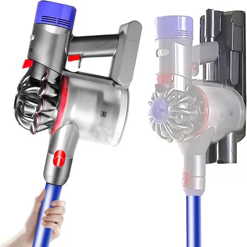 Wall Mount Docking Station Compatible with Dyson V7 V8 Cleaner | Compatible Cord-Free Vacuum Accessories Bracket, Easy Installation in Kuwait
