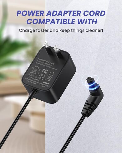 14V Charger for Black+Decker HHVJ315 HHVK320 Vacuum | For HHVJ315JD10, HHVJ315JMF71, HHVK320J10 and HHVK320JZ01; 14V 0.4A, NOT for 15V or 20V models. in Kuwait