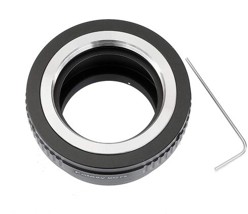 Fotasy Adjustable M42 Lens to Fuji X Adapter, 42mm Screw Mount Lens to X Mount Adapter Compatible with Fujifilm X-Mount X-Pro1 X-Pro2 X-E1 X-E2 X-E3 X-A5 X-M1 X-T1 X-T2 X-T3 X-T10 X-T20 X-T30 X-H1 in Kuwait