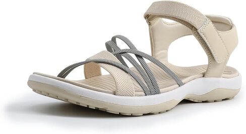 YYNUDA Women's Hiking Sandals Arch Support Adjustable Straps Dressy Sport in Kuwait