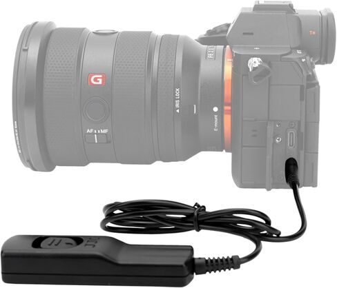 Camera Remote Shutter Release Wired Shutter for Sony Camera | Compact,34.6"/88cm,Release Control for Sony A7RVI A7RM6 A7V A7M5 A6700 A7CII RX1RIII A7CR ZV-E1 ZVE1 ZV-E10II ZVE10II in Kuwait