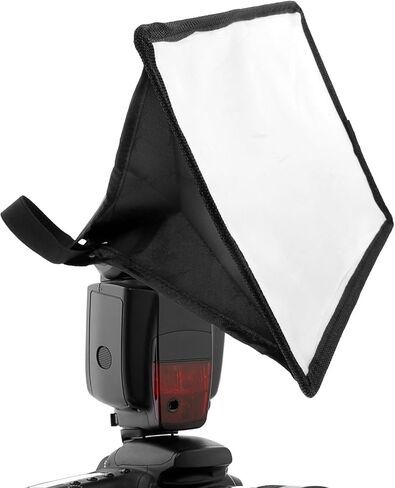 Camera Install Portable Softbox Top for Flash Diffuser Light, Easy Dark Cloth Reflector Softbox, Lightweight and Accessory Photography Lighting in Kuwait