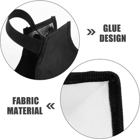 Homoyoyo Portable Camera Softbox Flash Diffuser for Top Flash Light, Dark Textile and Iron Reflector, Easy to Install, Improves Photography Quality for Portrait and Outdoor Use in Kuwait