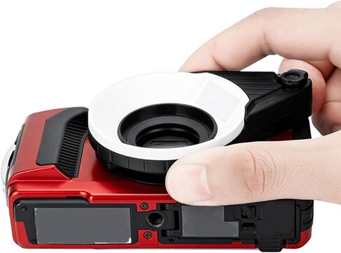 Compact Camera Diffuser for TG7, Front Mount Light Softening Cover with White Diffuser Face for Detail Photos and Routine Photo Use in Kuwait