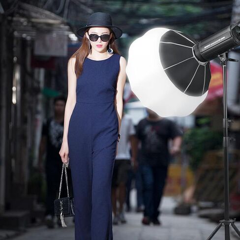 65Cm Softbox Ball Sphere Diffuser for Studio Flashing Monolight Continuous Lighting Photo Video Live Streaming Accessories Globular Softbox in Kuwait