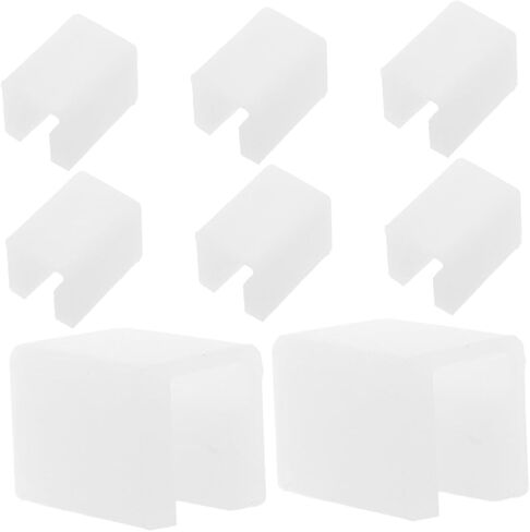 UPKOCH Baby Proof Corner Protectors F Shape Drawer Handle Covers Silicone Edge Guards for Child Safety Cabinet Door Bumpers Soft Anti-Collision Guards in Kuwait