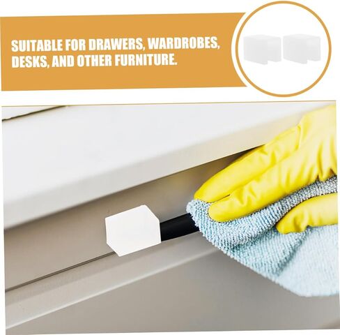 UPKOCH Baby Proof Corner Protectors F Shape Drawer Handle Covers Silicone Edge Guards for Child Safety Cabinet Door Bumpers Soft Anti-Collision Guards in Kuwait