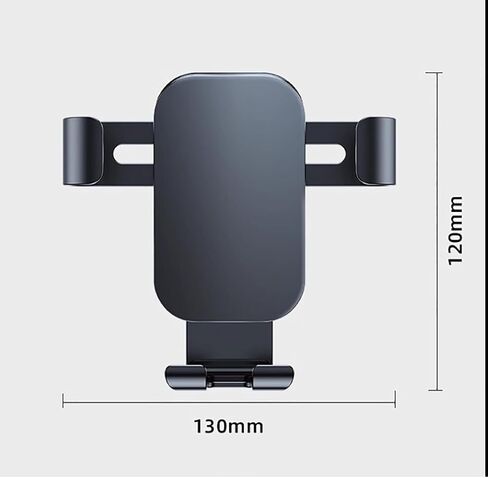 Car Phone Holder for Audi Q7 2025 2026 4L/4M, 360° Adjustable Stable Mount | 1 Piece, 360° Rotation, Drop-Resistant Grip, Anti-Shake Support, Quick Installation, Stable Portrait and Landscape Viewing in Kuwait
