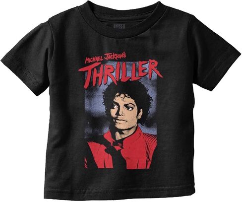 Michael Jackson King of Pop Thriller Toddler Baby Graphic T Shirt in Kuwait