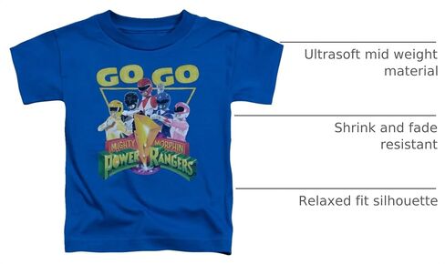 Toddler: Power Rangers - Go Go Baby T-Shirt Size 4T in Kuwait