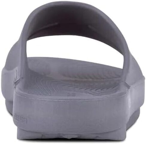 OOFOS - Unisex OOahh Sport - Post Run Recovery Slide Sandal (Slate Grey, US Men's Size 13/Women's Size 15) in Kuwait