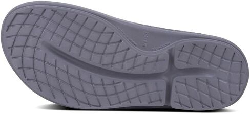 OOFOS - Unisex OOahh Sport - Post Run Recovery Slide Sandal (Slate Grey, US Men's Size 13/Women's Size 15) in Kuwait