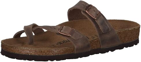 Birkenstock Mayari Oily Leather Women's Flip Flops in Saudi Arabia